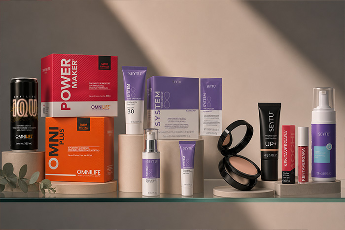 Selección de productos OMNILIFE y SEYTÚ
